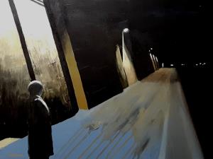 Tema (Akril, 40x50 - 2019) - Silvo Zdovc